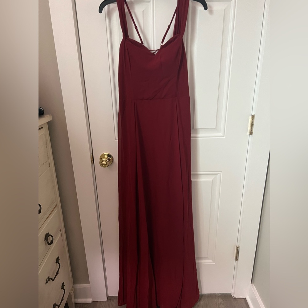 Red prom dress. (Size 13)